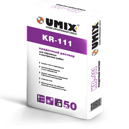 Кладочный раствор KR-111